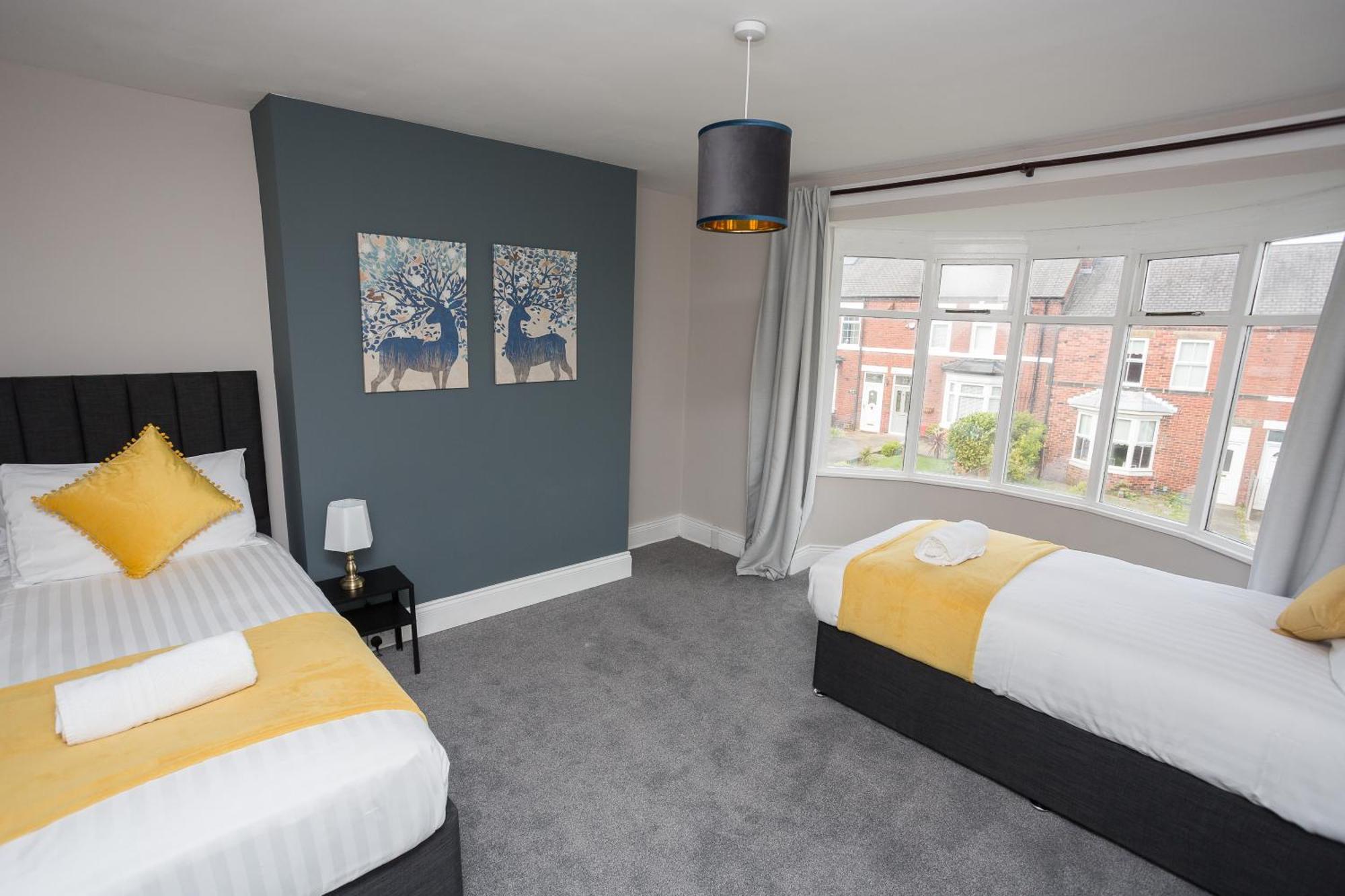Вилла The Avenue-3 Bed Sleeps 6 Great For Contractors Гейтсхед Экстерьер фото